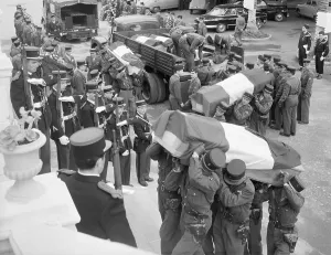 Algiers Prints: Military Funeral for Slain Gendarmes