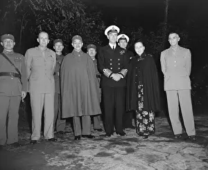 Joseph W Prints: Military Leaders Meeting In China