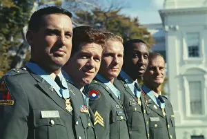 Taylor Prints: Military Men Receiving Medal of Honor