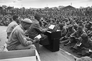 Organist Prints: Military Organist