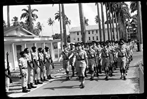 Georgetown Prints: Military Parade of British Forces in Guyana