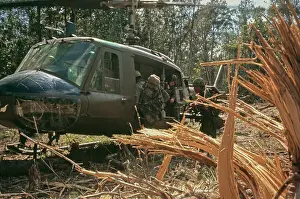 US Military Patrol, Vietnam War