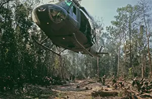 US Military Patrol, Vietnam War