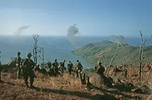 Huty27250 Prints: US Military Patrol, Vietnam War