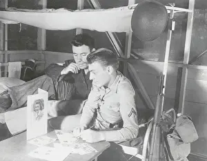 Canal Zone Prints: Military Personnel in Their Tent During Holiday Season