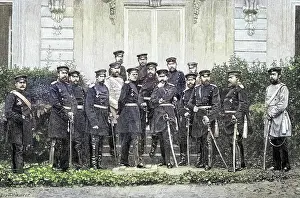 Castles Prints: Military Persons in the Franco-Prussian War 1870