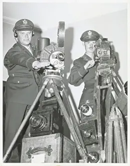 Military Photographers and Equipment