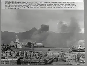 Military Plane Landing at Khe Sanh