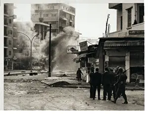 Beirut Prints: Military Police on Street