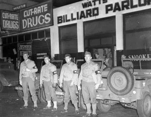 Jeep Prints: Military Police in Watts During Zoot Suit Riots