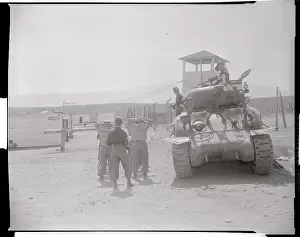 Reno Prints: Military Training Site with Tank