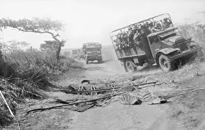 Angola Prints: Military Transport After Narrowly Missing Rebel Trap