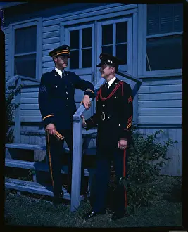 Military Wearing Dress Uniforms