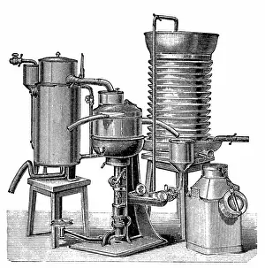 1880 Prints: Milk industry turbine machine