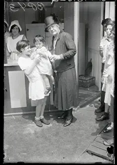 Milk Man Distributing Milk
