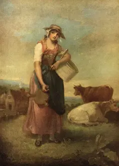 Stool Prints: The Milkmaid