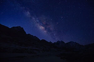 Images Dated 14th January 2016: Milky way Top of Himalayan mountain range
