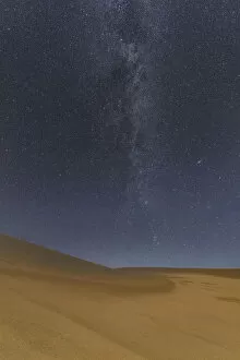 Star Collection: Milky Way and sand dunes, Great Sand Dunes National Park, Colorado, USA