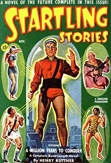 Science Fiction Prints: A Million Years to Conquer