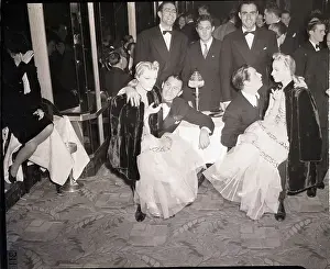 Mannequin Prints: Milton Berle and Abe Lyman with Mannequins