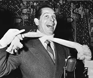 Award Prints: Milton Berle Accepts Best Dressed Award