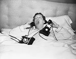 Marathon Prints: Milton Berle Answering Phones in His Sleep