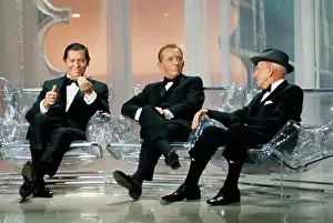 Milton Berle, Bing Crosby, and Jimmy Durante