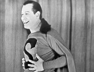Milton Berle Dressed As Superman