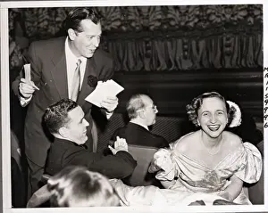 Host Prints: Milton Berle Hosts Benefit