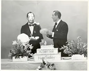 Anniversary Prints: Milton Berle and Lanny Ross on The Swift Show
