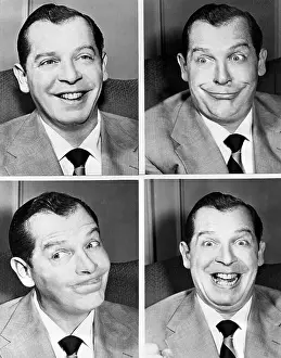 Radio Prints: Milton Berle Makes Amusing Faces