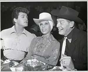 Fundraiser Prints: Milton Berle W/Tommy & Nancy Sands