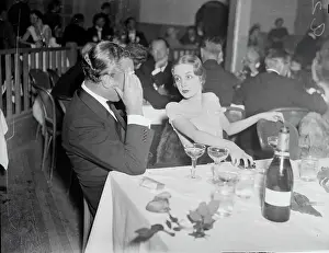 Milton Holden Sitting With Mrs. Allan A Ryan Jr. at Social Whirl