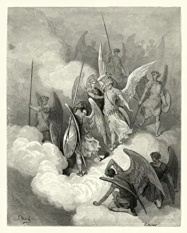 Miltons Paradise Lost - greeting on thy impious crest receive