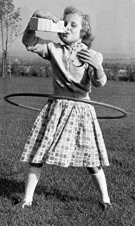 Pre Teen Girl Prints: Mimi Jordan, Hula-Hoop Champion