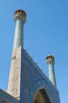 Images Dated 14th October 2015: Minarets of Jameh mosque of Isfahan, Iran