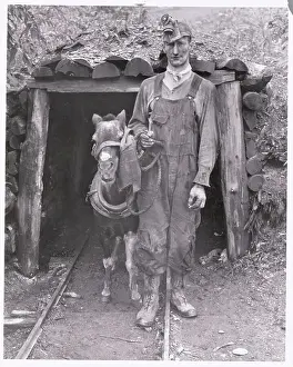Pony Prints: Miner with Pony