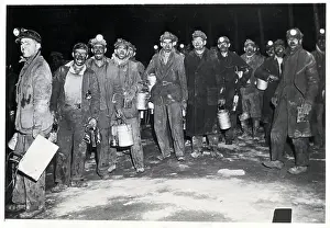 John L Prints: Miners Come Off Last Shift Before Strike