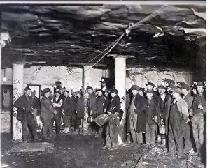 Mine Prints: Miners Report to Work After Strike