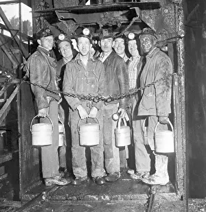 Pail Prints: Miners Settle Strike