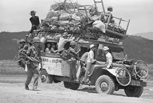 Mini Bus Of Vietnamese Refugees