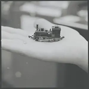 West Hempstead Prints: Miniature Model Train Engine