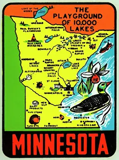 Stylize Prints: Minnesota