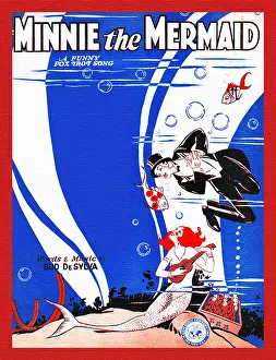 Instrument Prints: Minnie the Mermaid