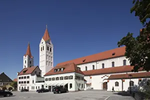 Upper Bavaria Prints: Minster of St. Castulus, and left, St