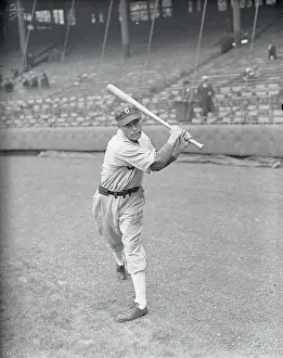 Minter Hayes Holding Bat