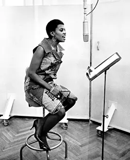 Miriam Makeba In The Studio