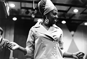 Miriam Makeba In The Studio