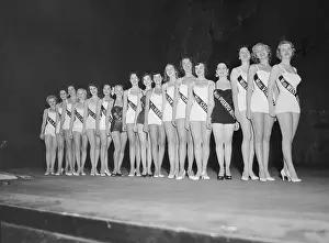 Miss America Contestants in Swimsuit Competition