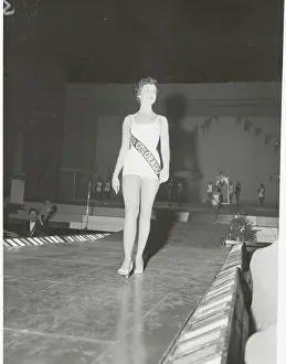 Miss America Taking Her Walk